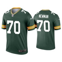 Men Green Bay Packers #70 Royce Newman Green Legend Jersey