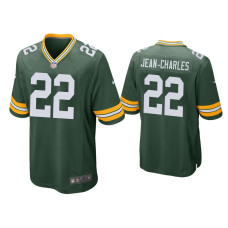 Men Green Bay Packers #22 Shemar Jean-Charles Green Game Jersey