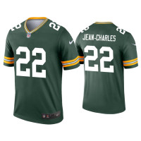 Men Green Bay Packers #22 Shemar Jean-Charles Green Legend Jersey