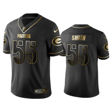 Men Green Bay Packers #55 2019 Golden Edition Vapor Untouchable Limited Za'Darius Smith Black Jersey - Men's