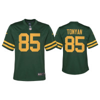 Youth Green Bay Packers #85 Robert Tonyan Green Alternate Game Jersey