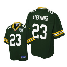 Youth Green Bay Packers #23 Green Jaire Alexander Pro Line Jersey