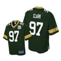 Youth Green Bay Packers #97 Green Kenny Clark Pro Line Jersey