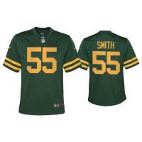 Youth Green Bay Packers #55 Za'Darius Smith Green Alternate Game Jersey