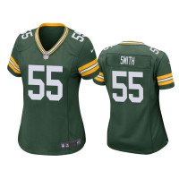 Women Green Bay Packers #55 Za'Darius Smith Green Game Jersey