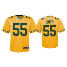 Youth Green Bay Packers #55 Za'Darius Smith Gold Inverted Game Jersey